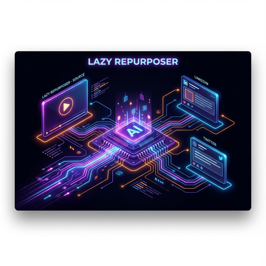 Lazy Repurposer Workflow Diagram